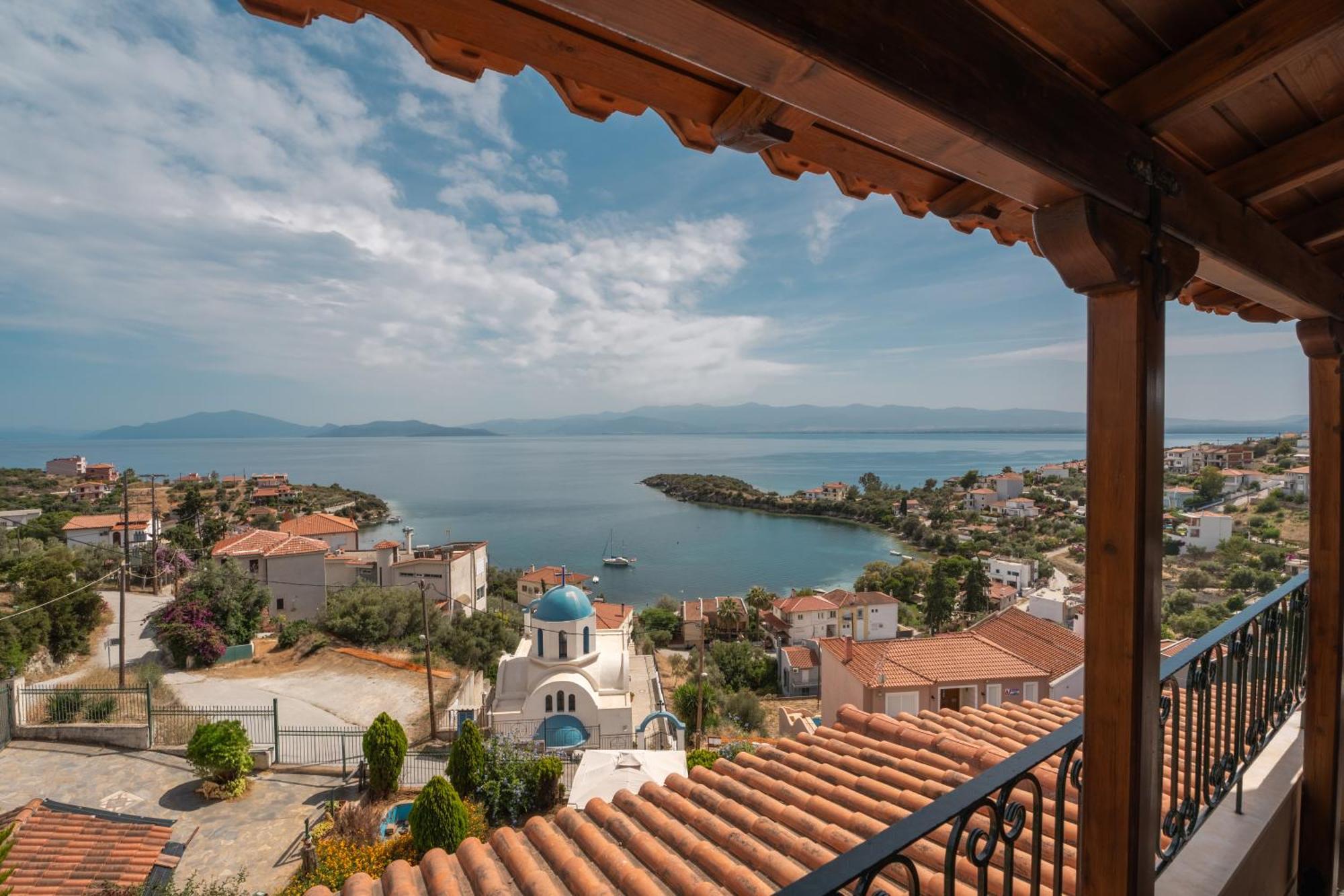 Persephone'S Dream View Villa Marathos  Exterior photo