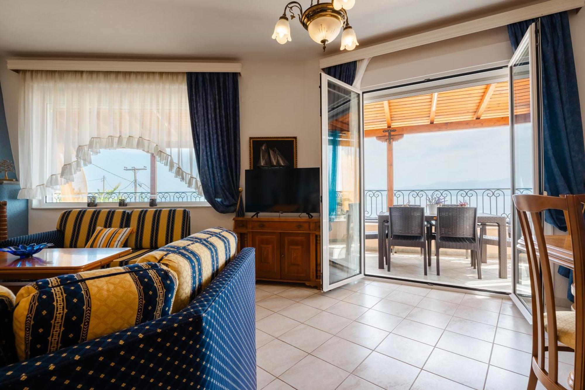 Persephone'S Dream View Villa Marathos  Exterior photo